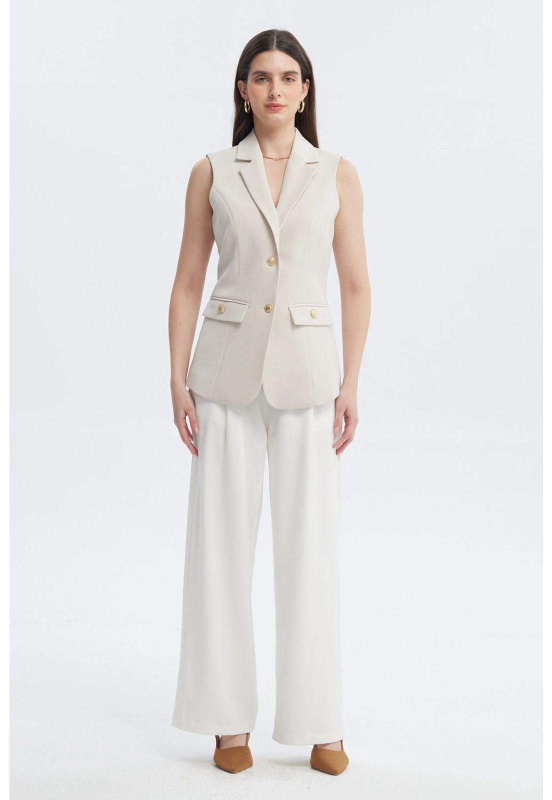 Blazer Mujer Gillette Largo Arena-3