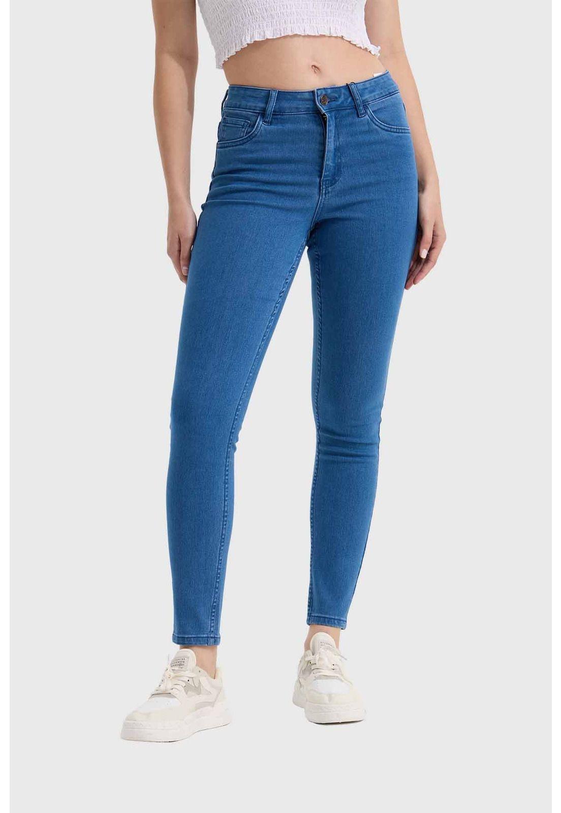 Jeans Mujer Skinny Emilia Azul - ll-0