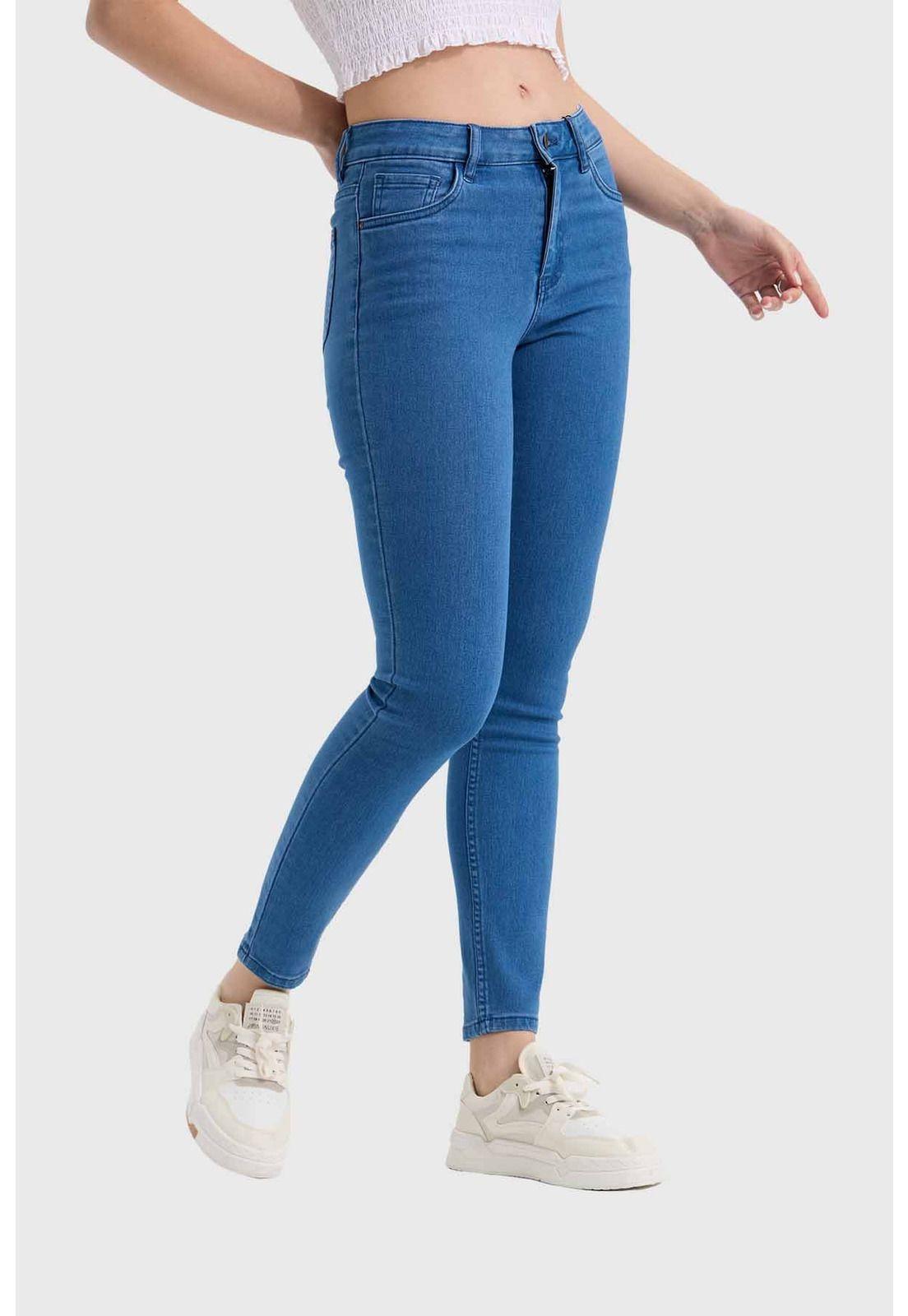 Jeans Mujer Skinny Emilia Azul - ll-1
