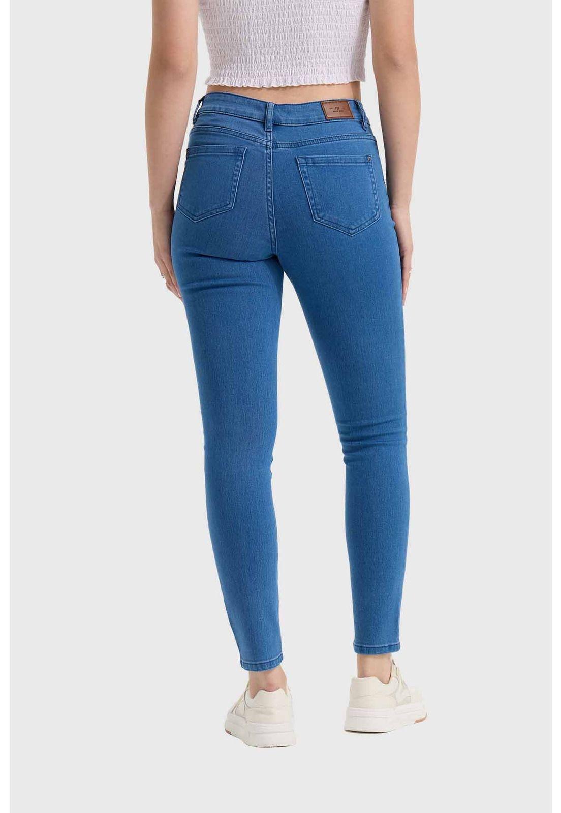 Jeans Mujer Skinny Emilia Azul - ll-2