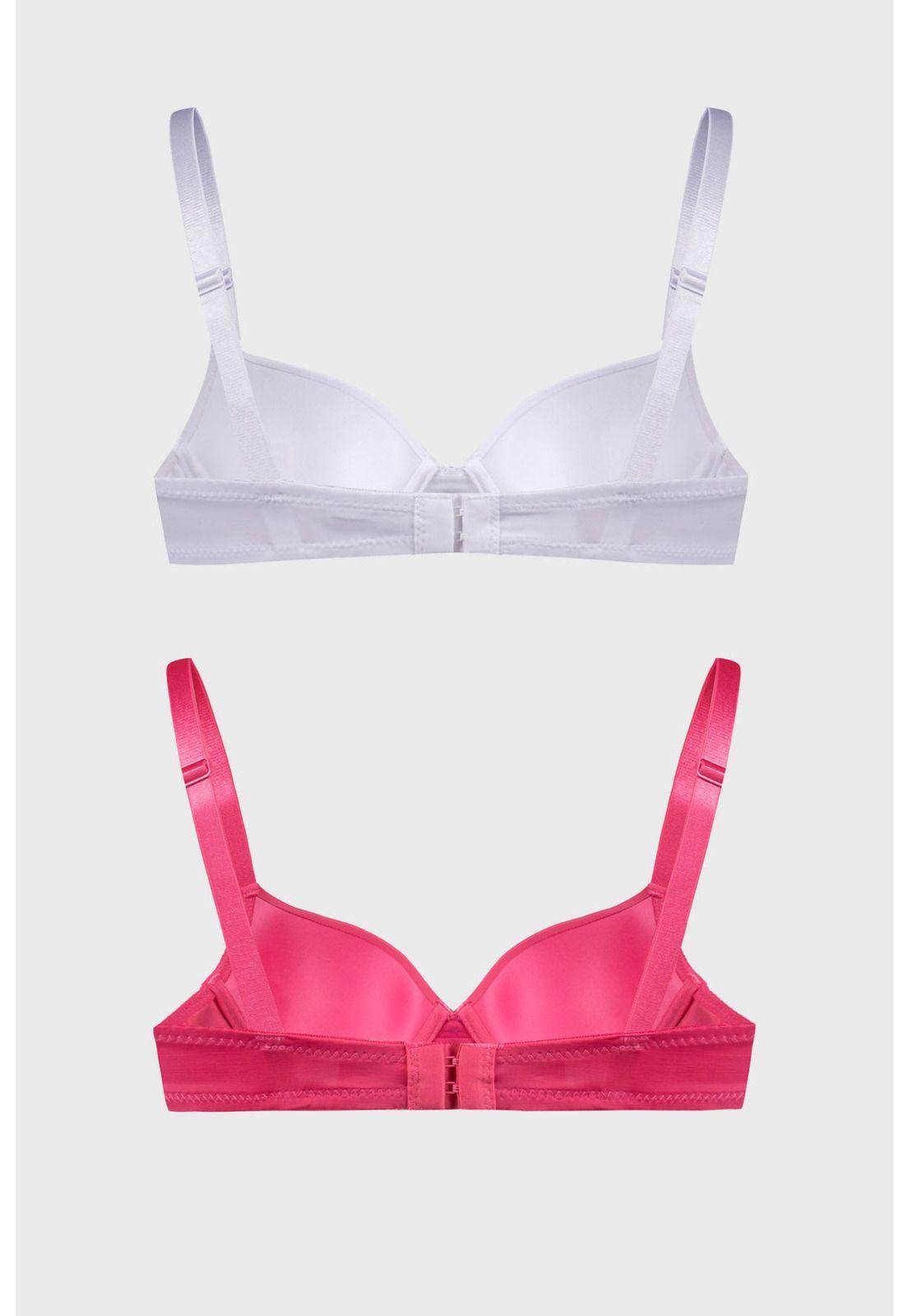 Sostén Mujer Bipack Copa Soft Liso Fucsia-1