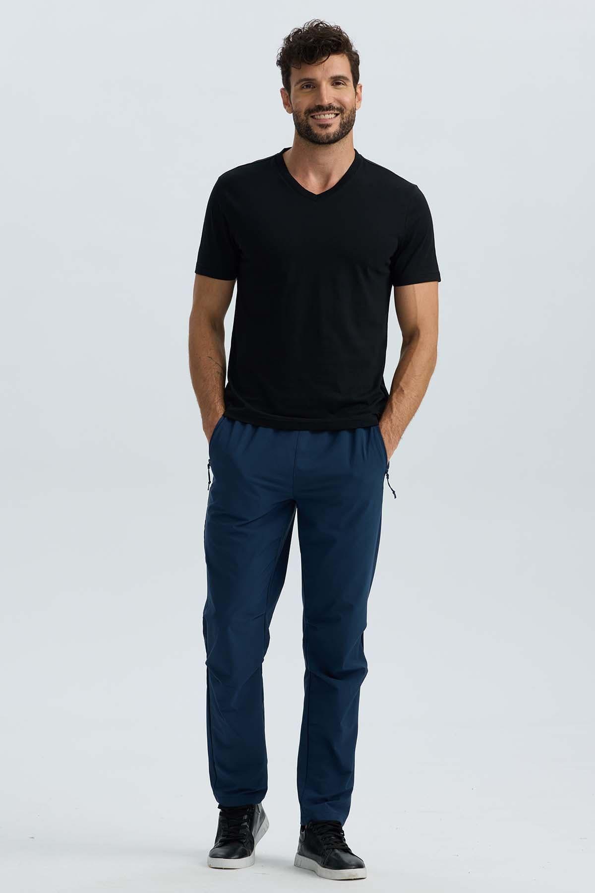 Polera Hombre Básica Negro-0