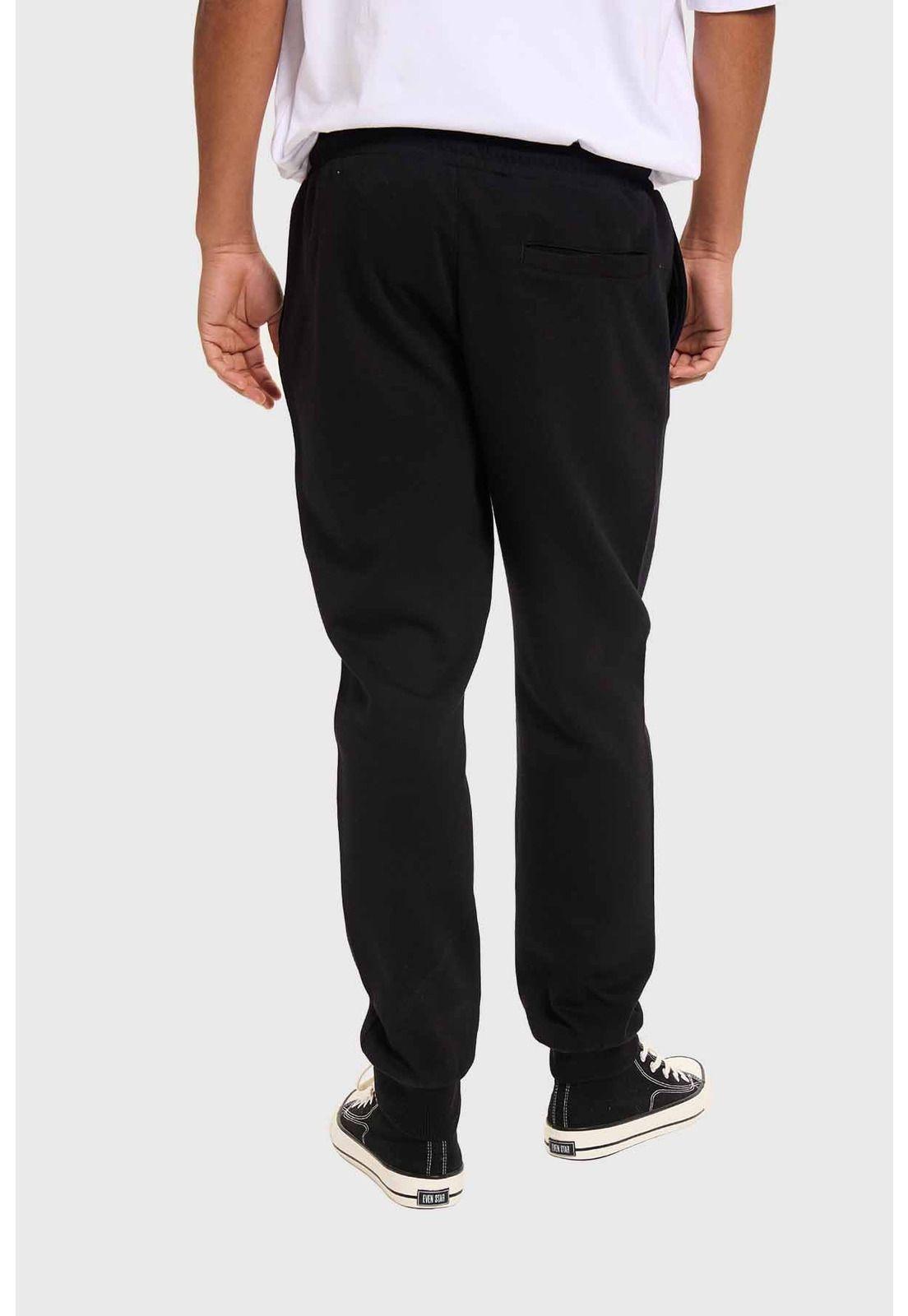 Pantalón Buzo Hombre Jogger Básico Negro - lll-2