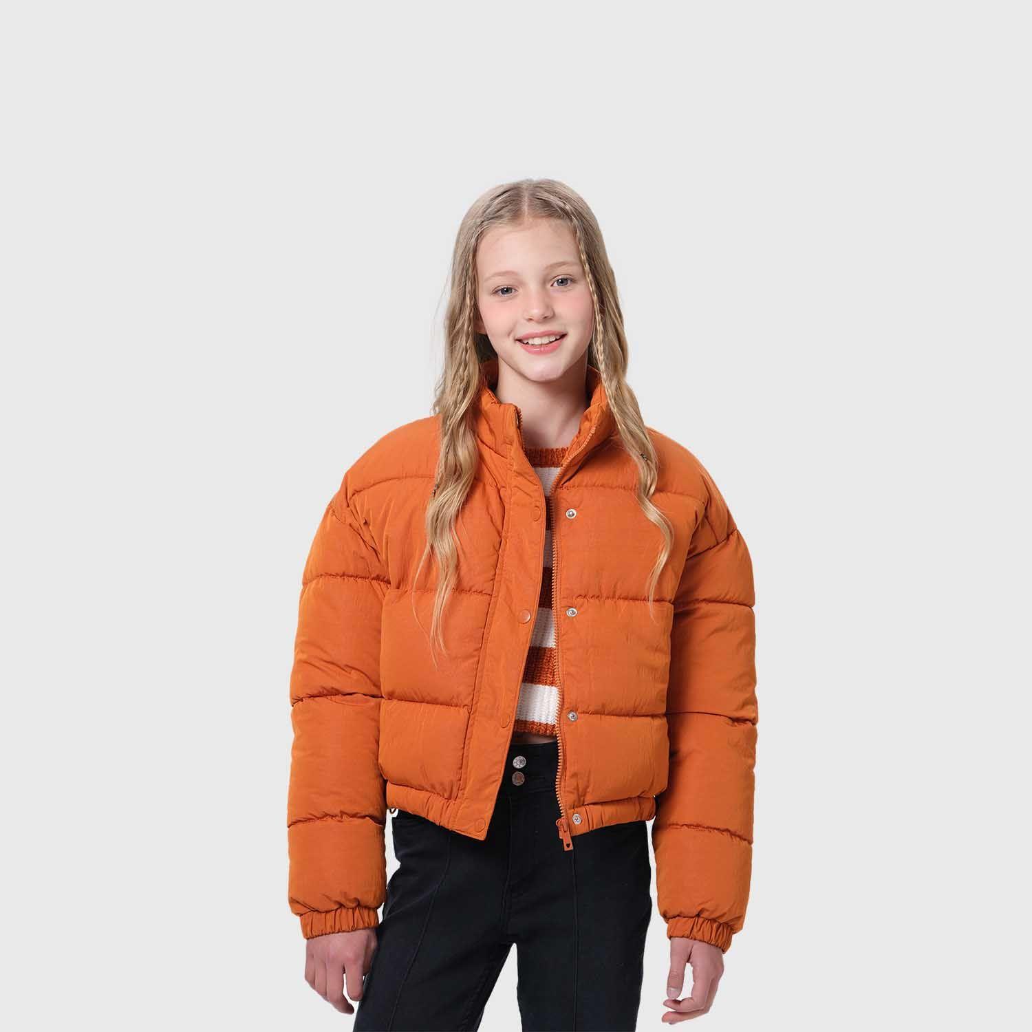 Parka Niña Juvenil Puffa Camel-1