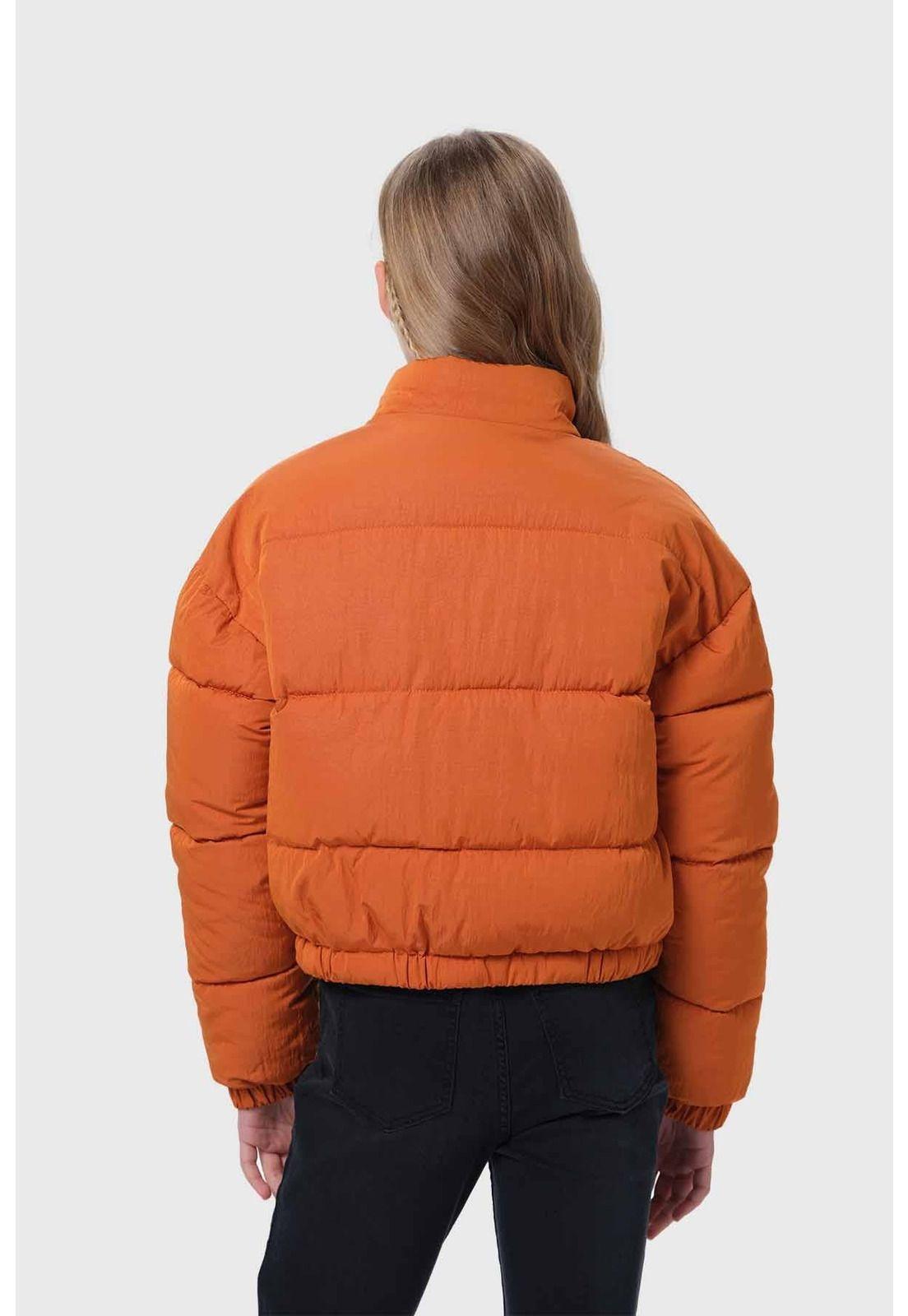 Parka Niña Puffa Camel-2