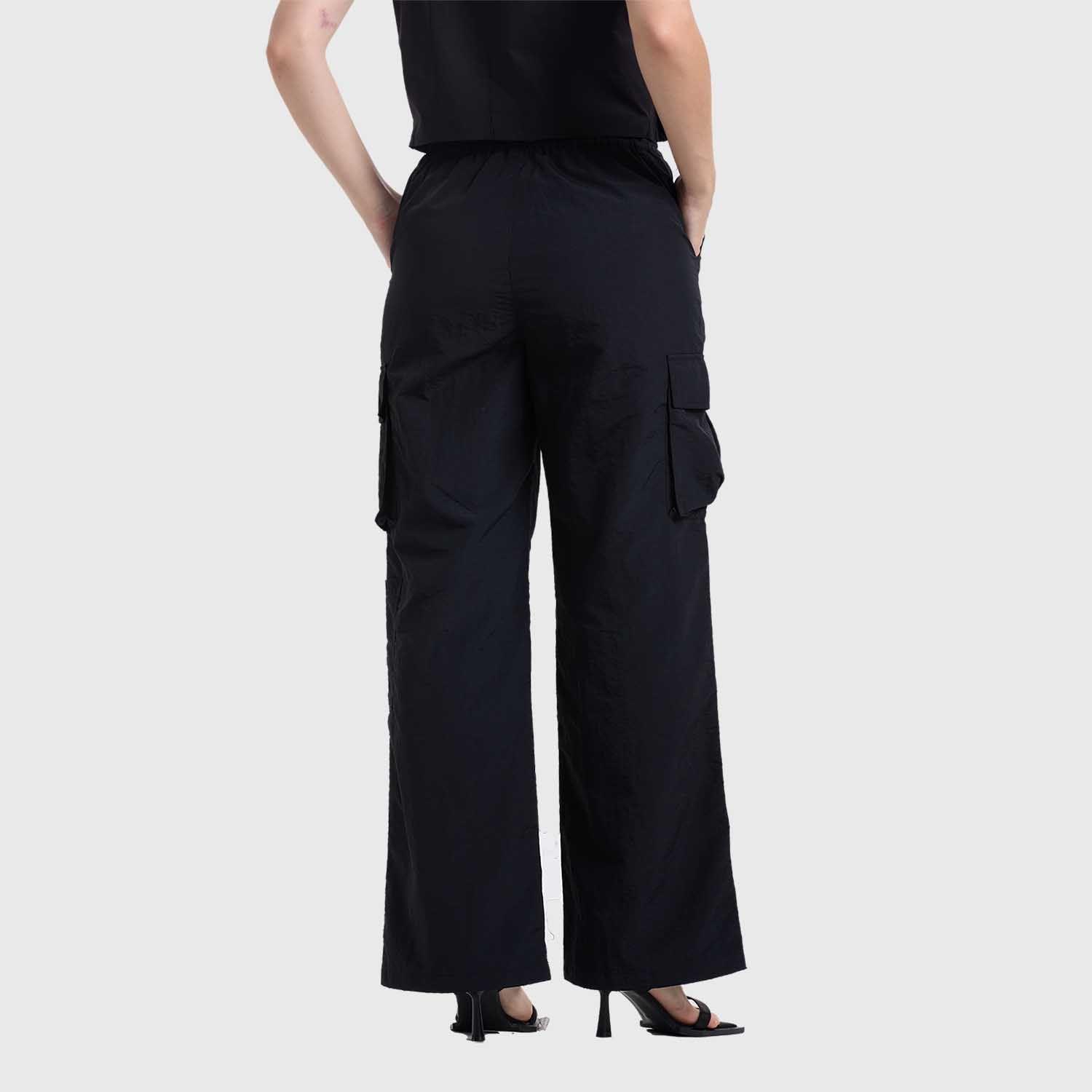 Pantalón Mujer Cargo Negro Ii Fashions Park-2