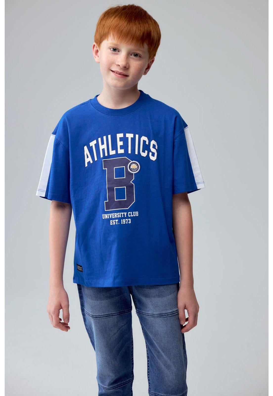 Polera Niño Toddler College Azulino-1