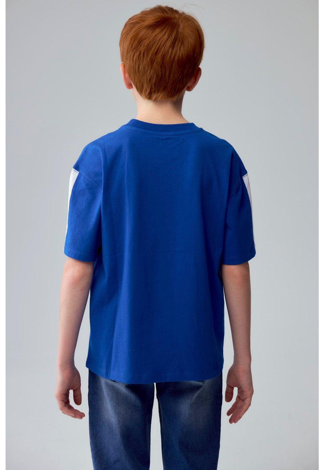 Polera Niño Toddler College Azulino-2