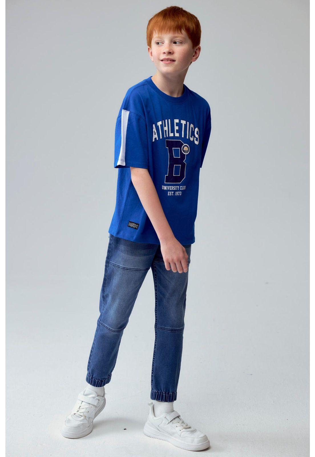 Polera Niño Toddler College Azulino-3