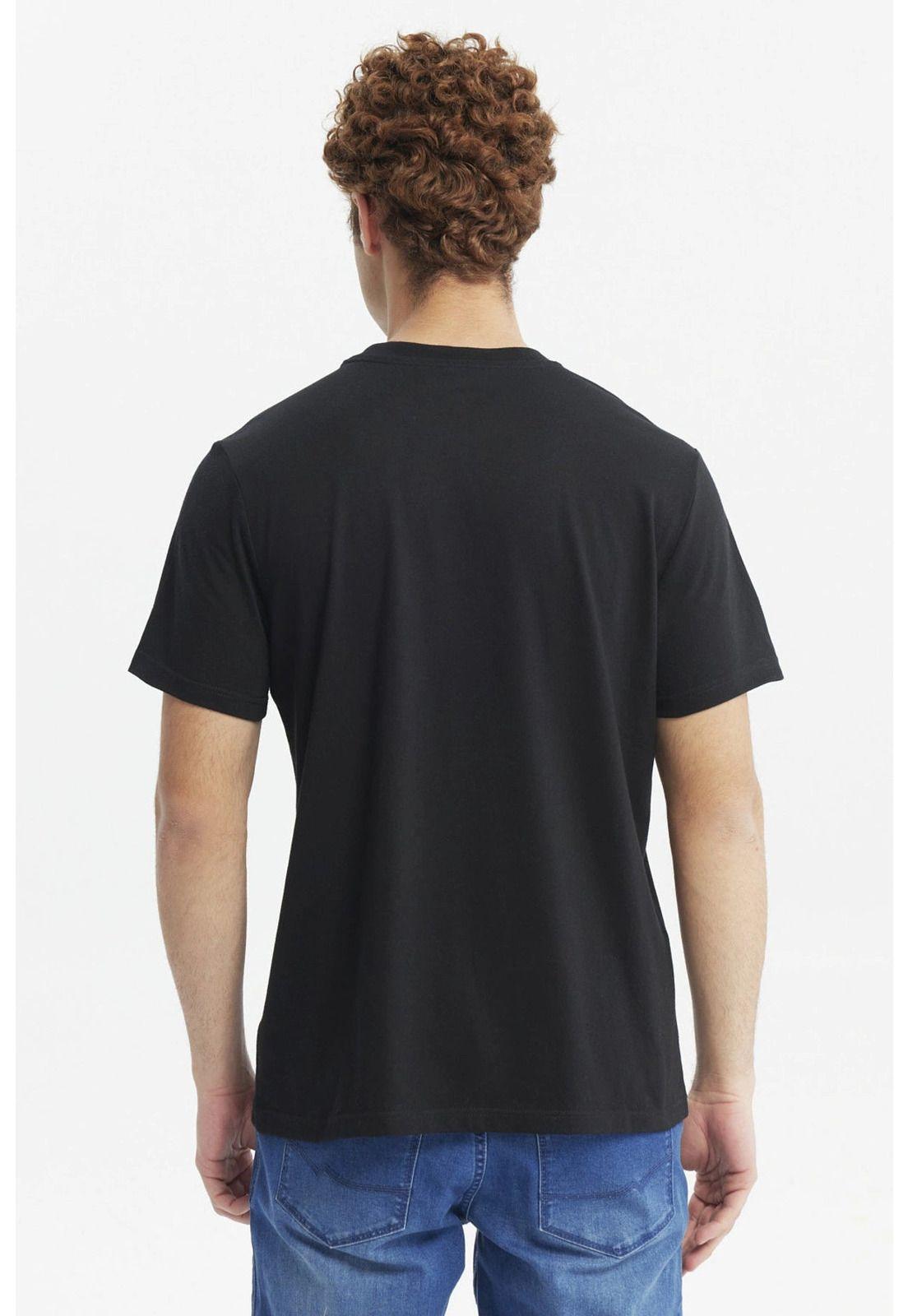 Polera Hombre Oversize Negro - X-2