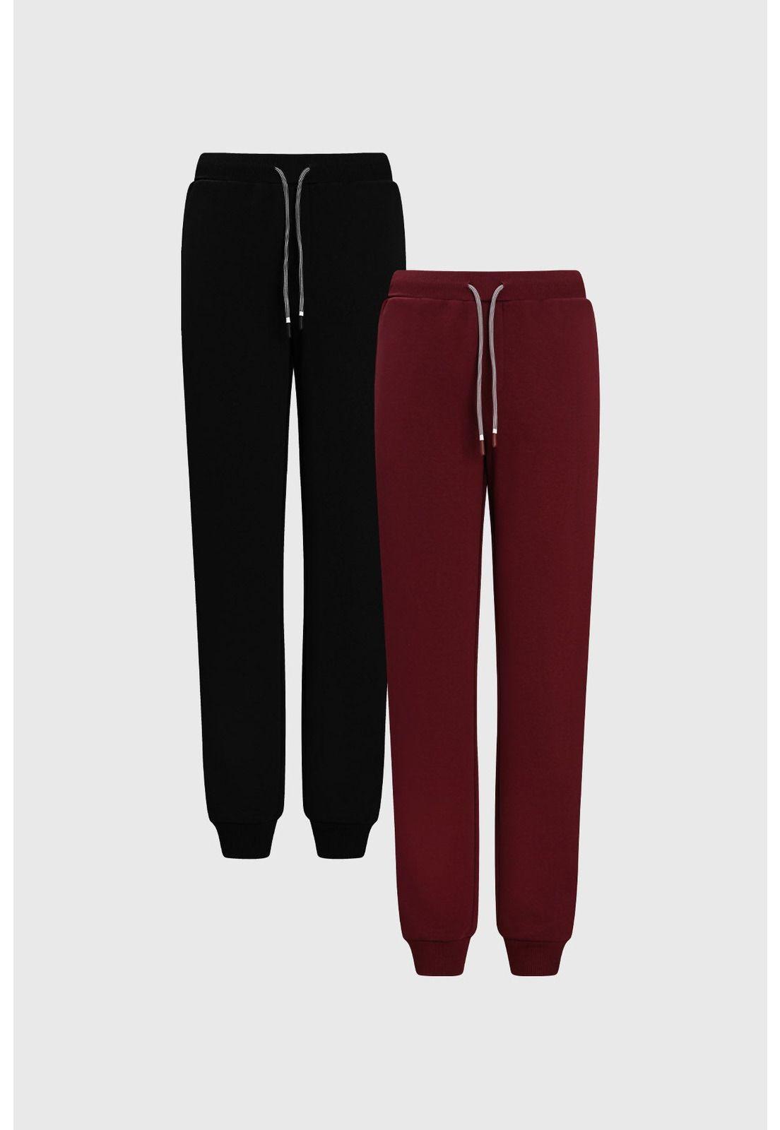 Pantalón Buzo Niño Bipack Teen Negro-0