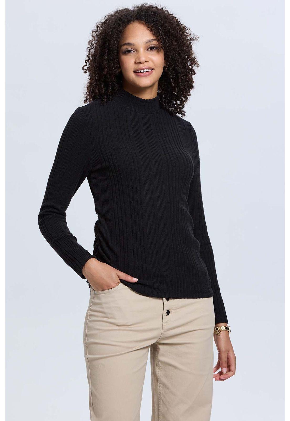 Sweater Mujer Camman Negro - ll-1