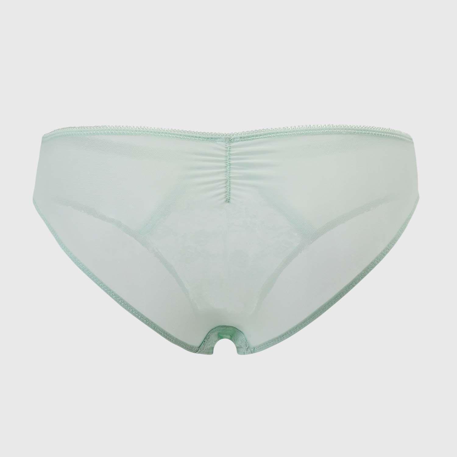 Calzón Mujer Pantaleta Encaje Delantero Menta Fashions Park-3