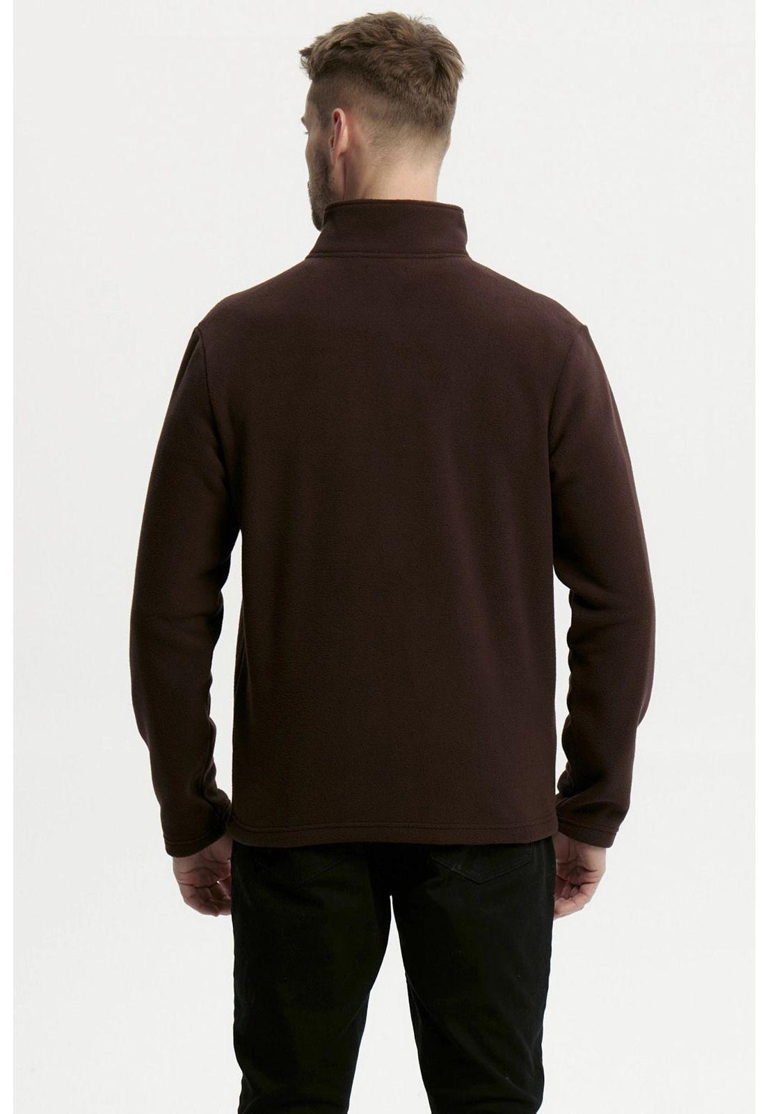 Polar Hombre Liso Café Oscuro-2