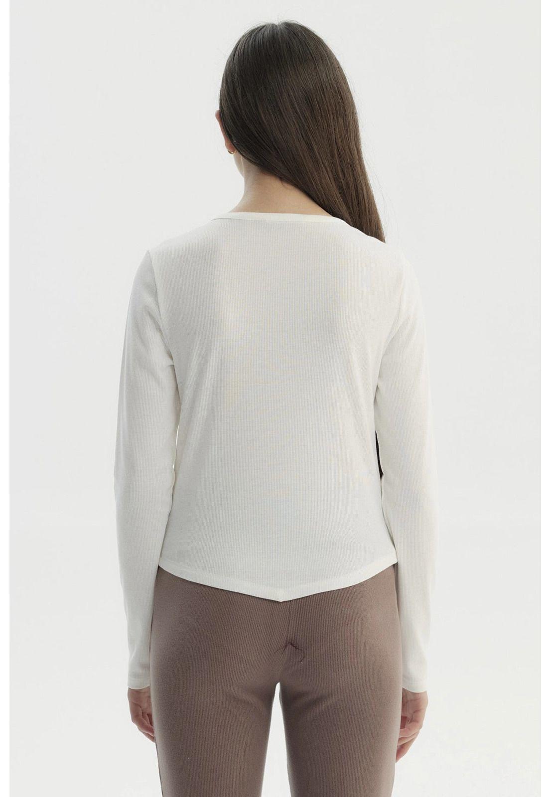 Polera Niña Slim Crudo - lll-2