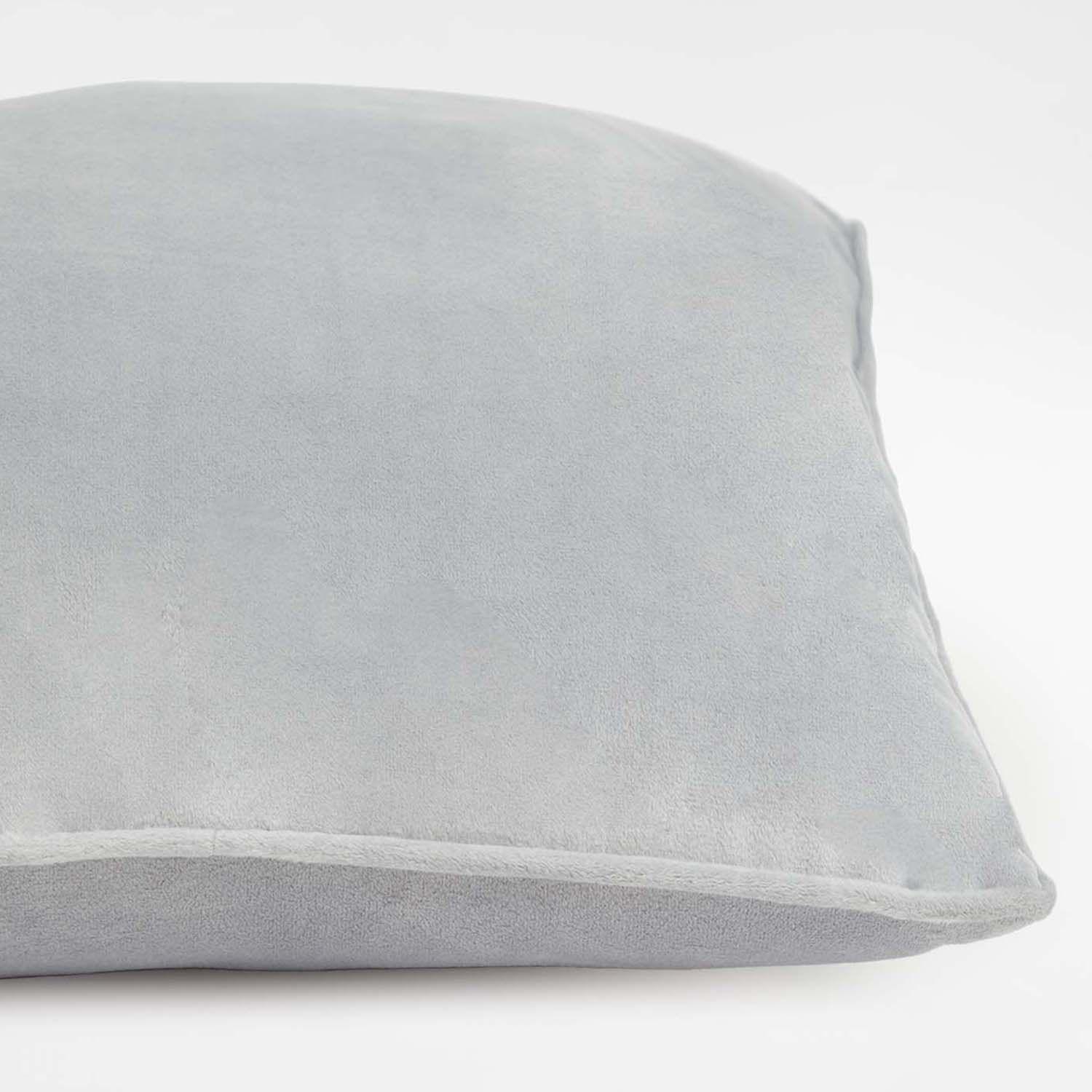 Cojín Liso Gris Perla-2