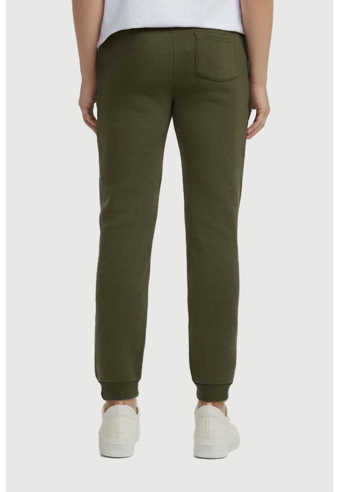 Pantalón Buzo Niño Texto En Costado Verde-1