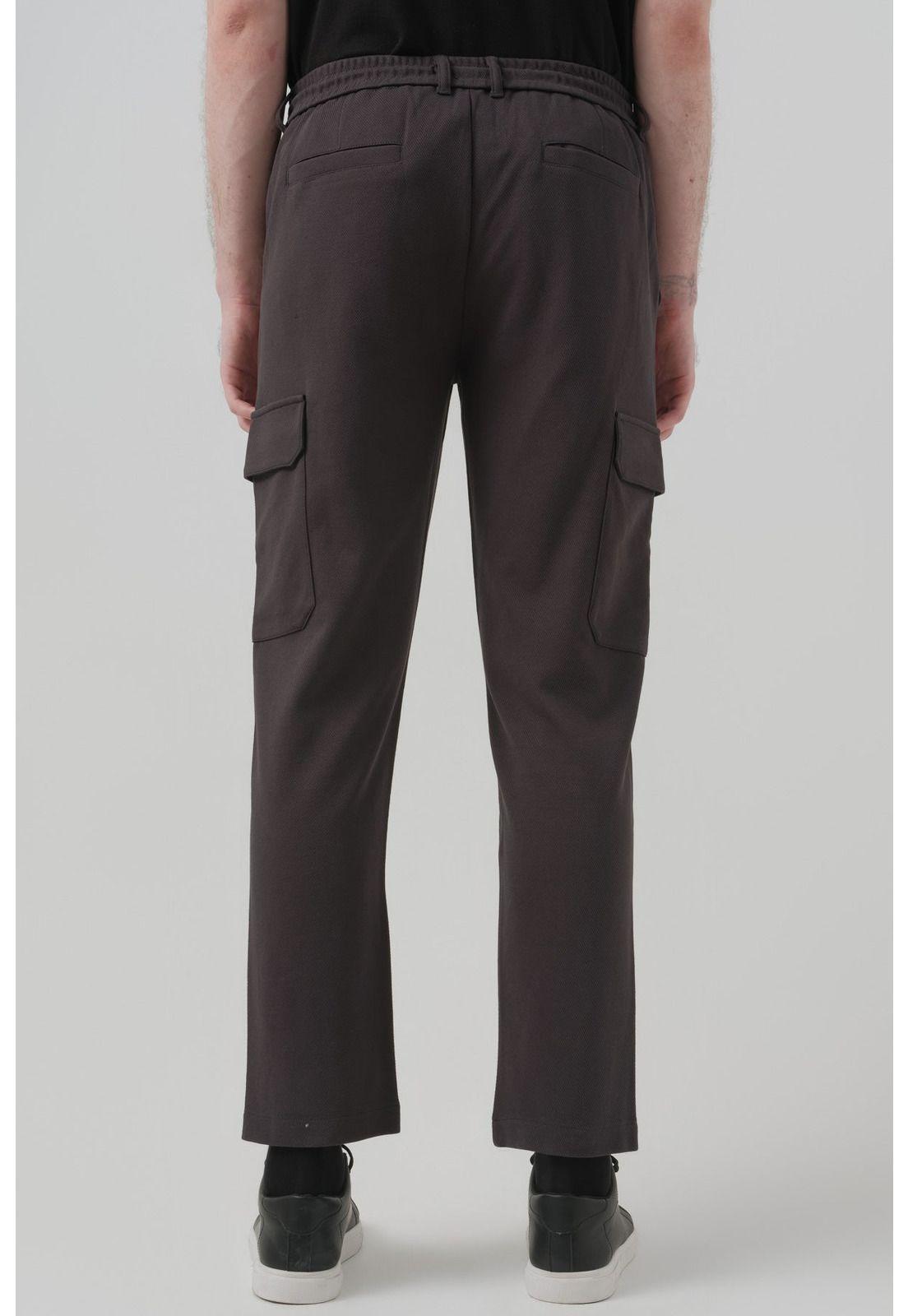 Pantalón Buzo Hombre Calce Recto Marengo - lll-2