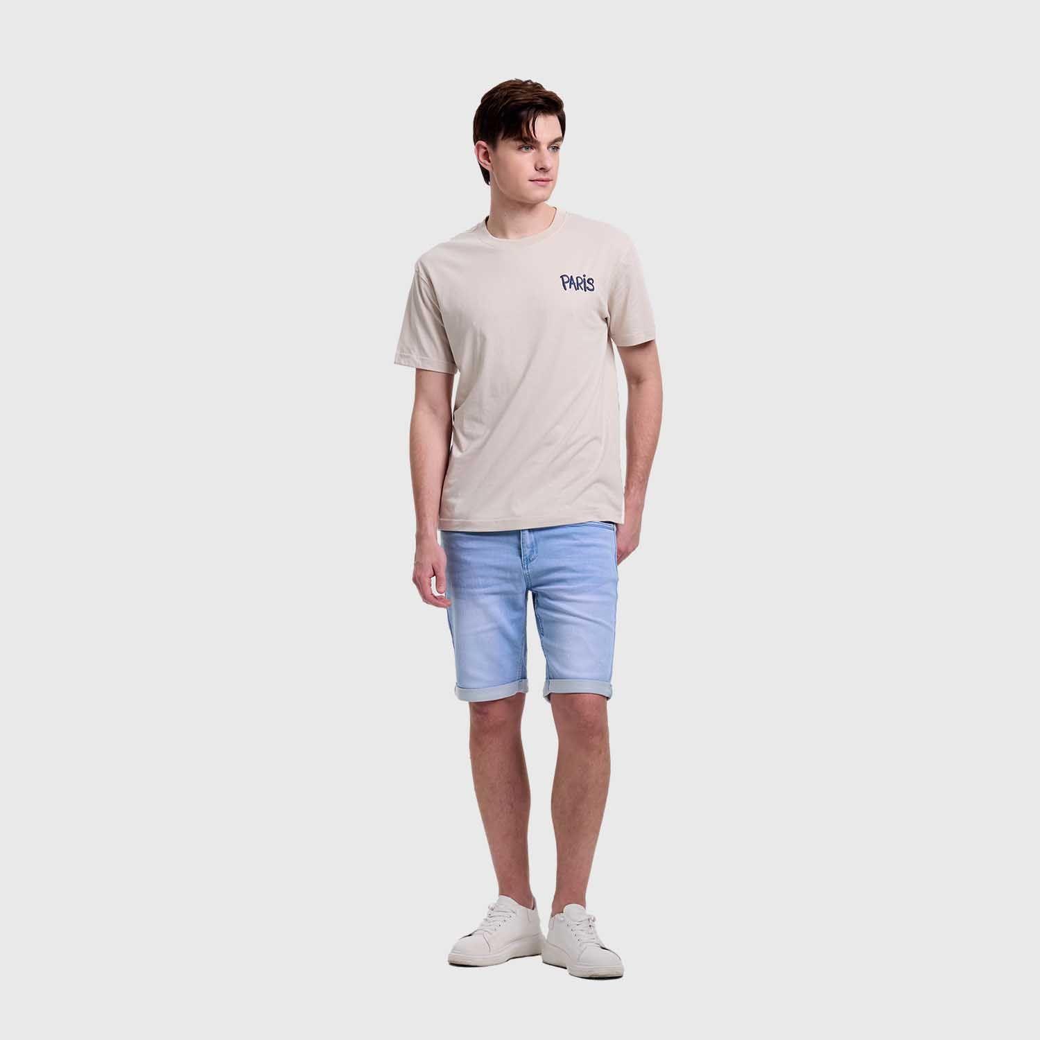 Polera Hombre Print Beige IIi Fashion's Park-3