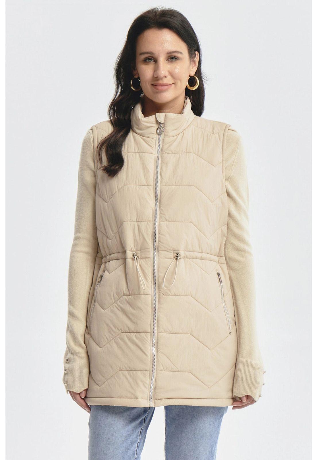Parka Mujer Lisa Beige-0