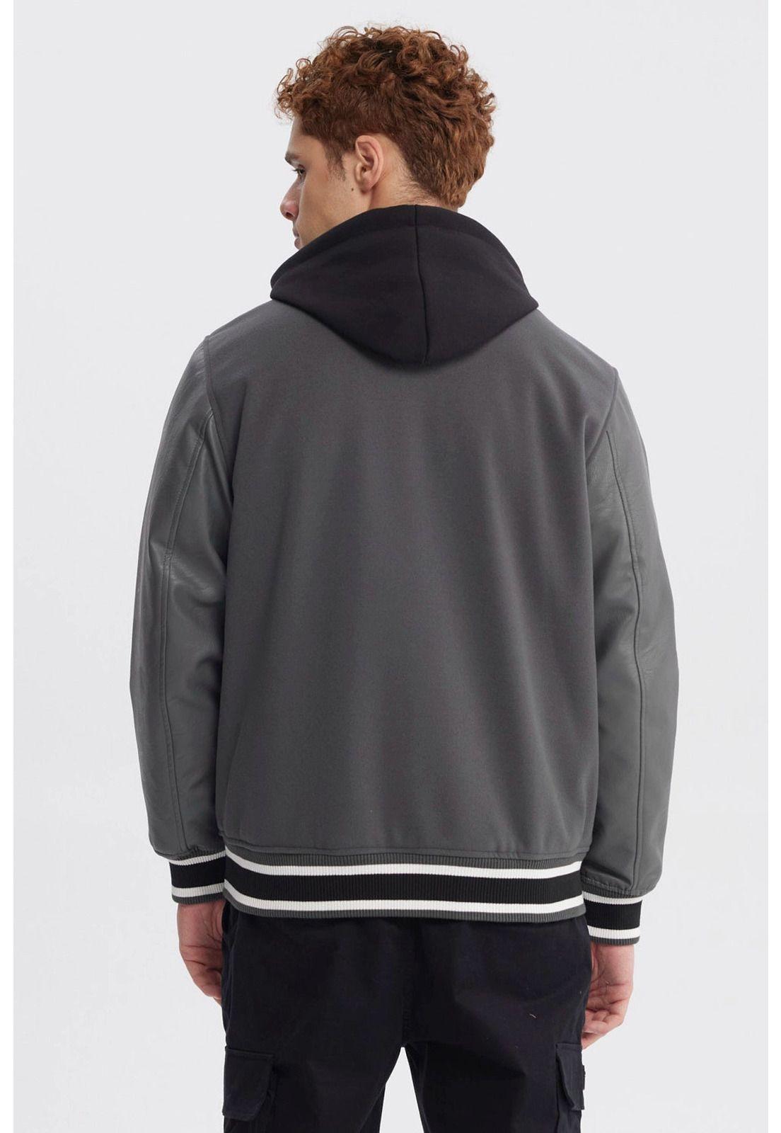 Chaqueta Hombre Slim Juvenil Marengo-2