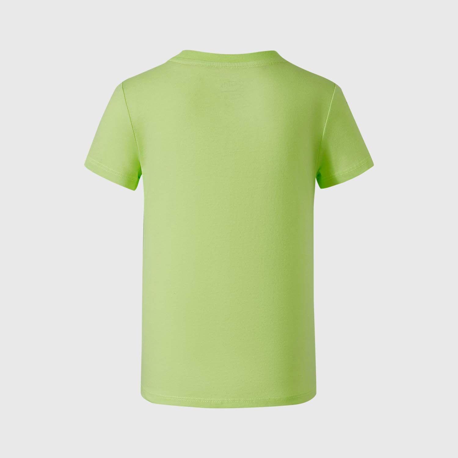 Polera Niña Print Verde Fluor I Fashion's Park-1