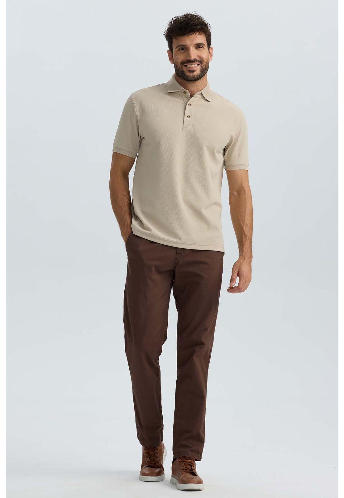 Pantalón Hombre Sastrero Café-0