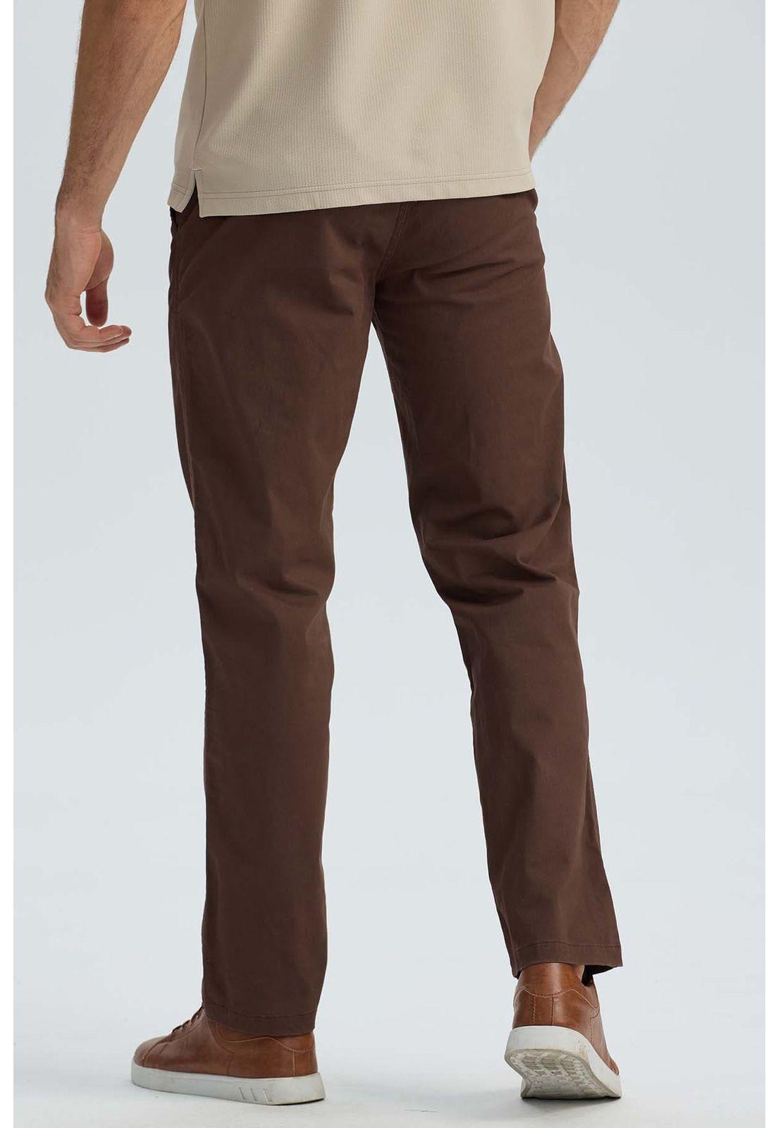 Pantalón Hombre Sastrero Café-3