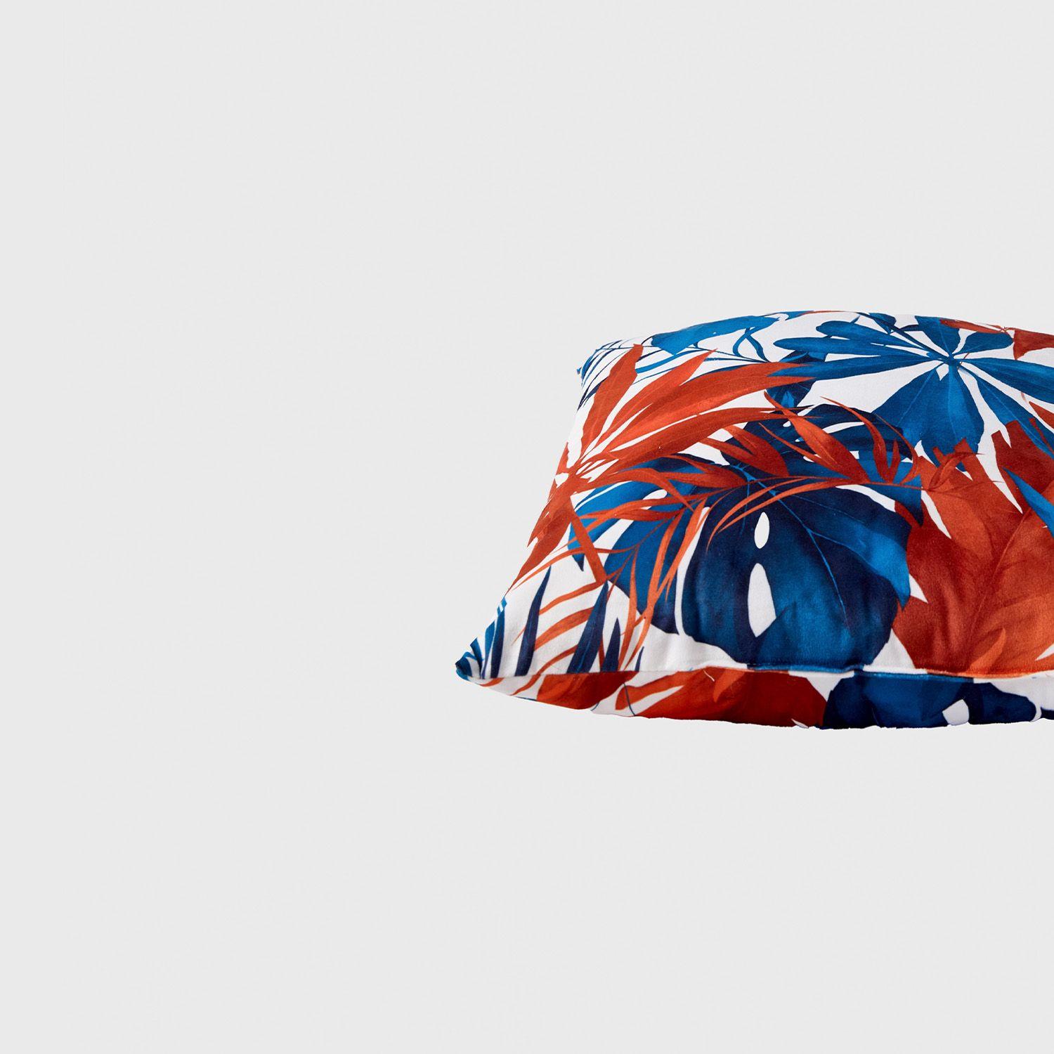 Cojín Tropical Azul Unisex Fashion'S Park-2