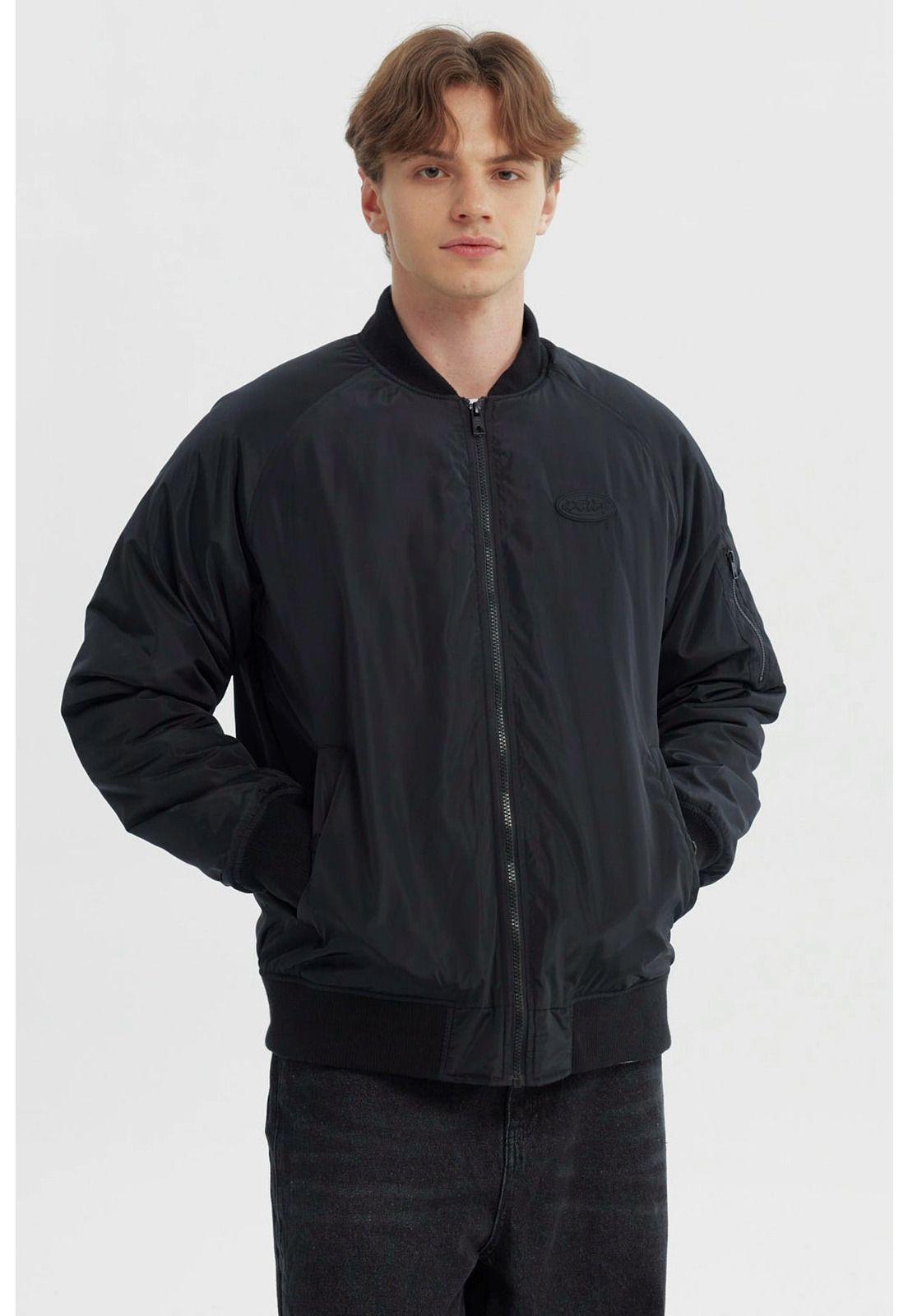 Chaqueta Hombre Slim Negro - Vll-0