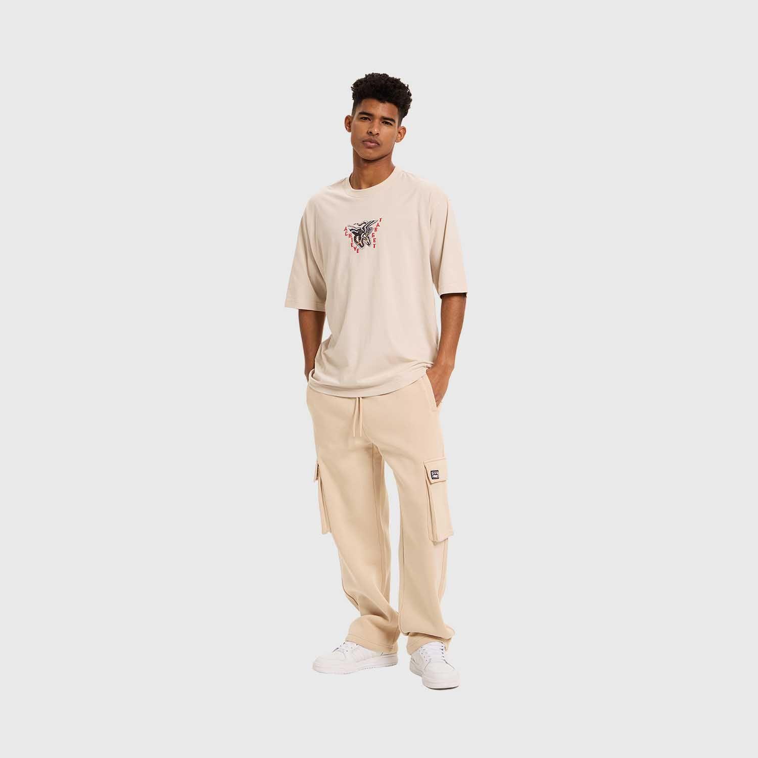 Polera Hombre Doble Print Beige Iii Fashion's Park-3
