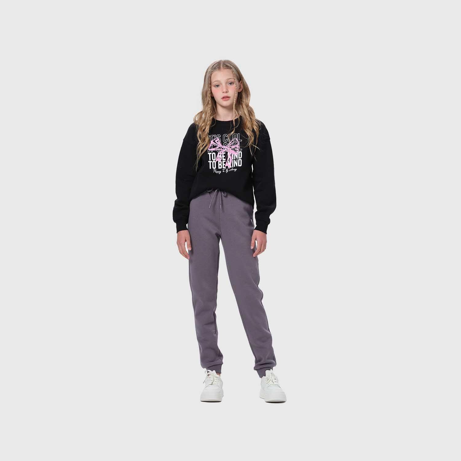 Pantalón Buzo Niña Jogger Marengo-5