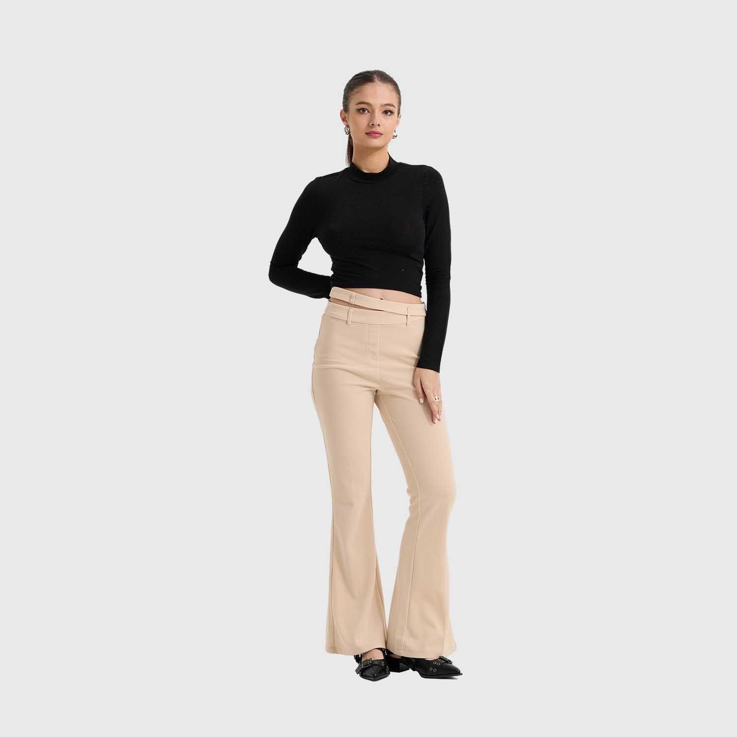 Polera Mujer Glitter Negro Fashion's Park-3