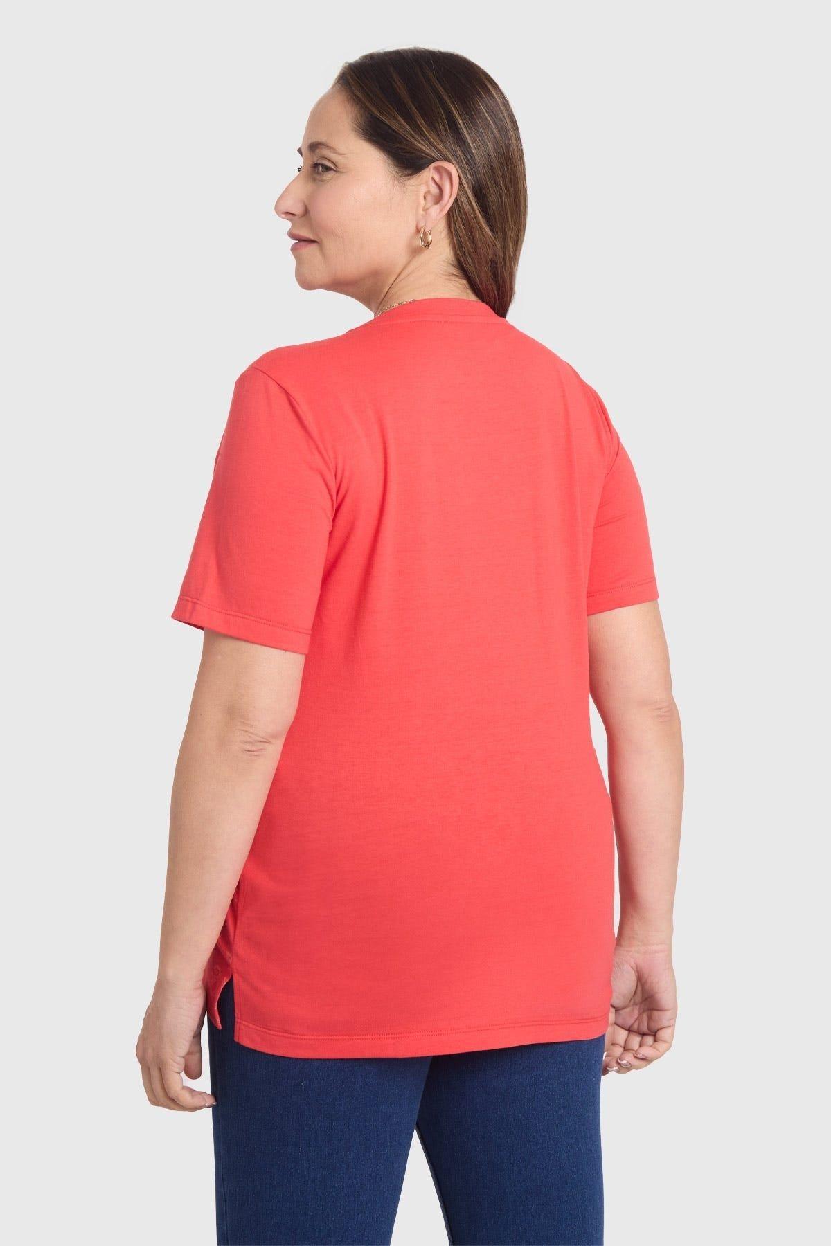 Polera Mujer Magenta-2