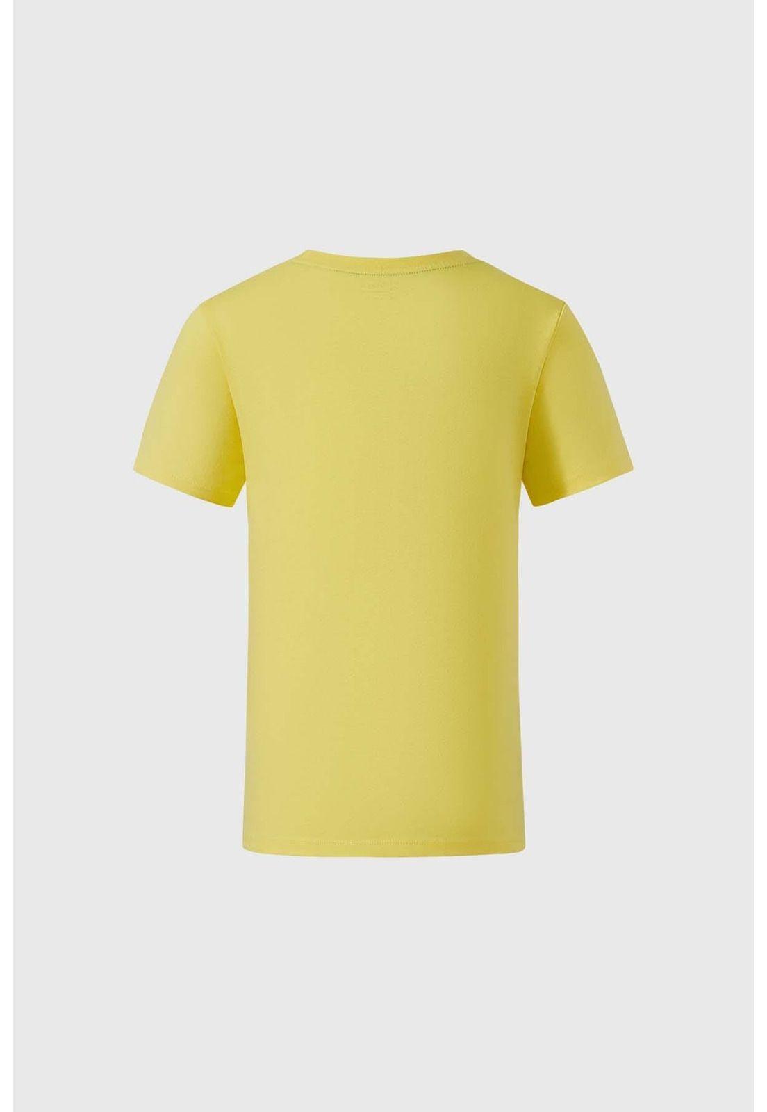 Polera Niño Print Pulpo Y Dino Amarillo-1