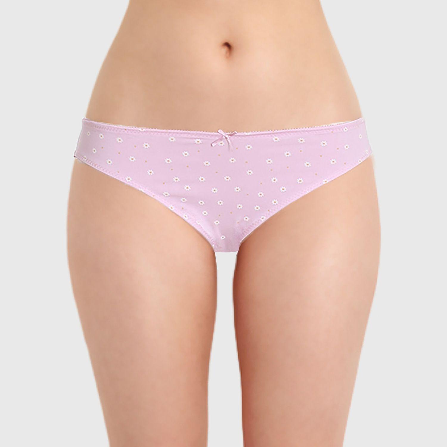 Calzón Mujer Tripack Bikini Morado-0