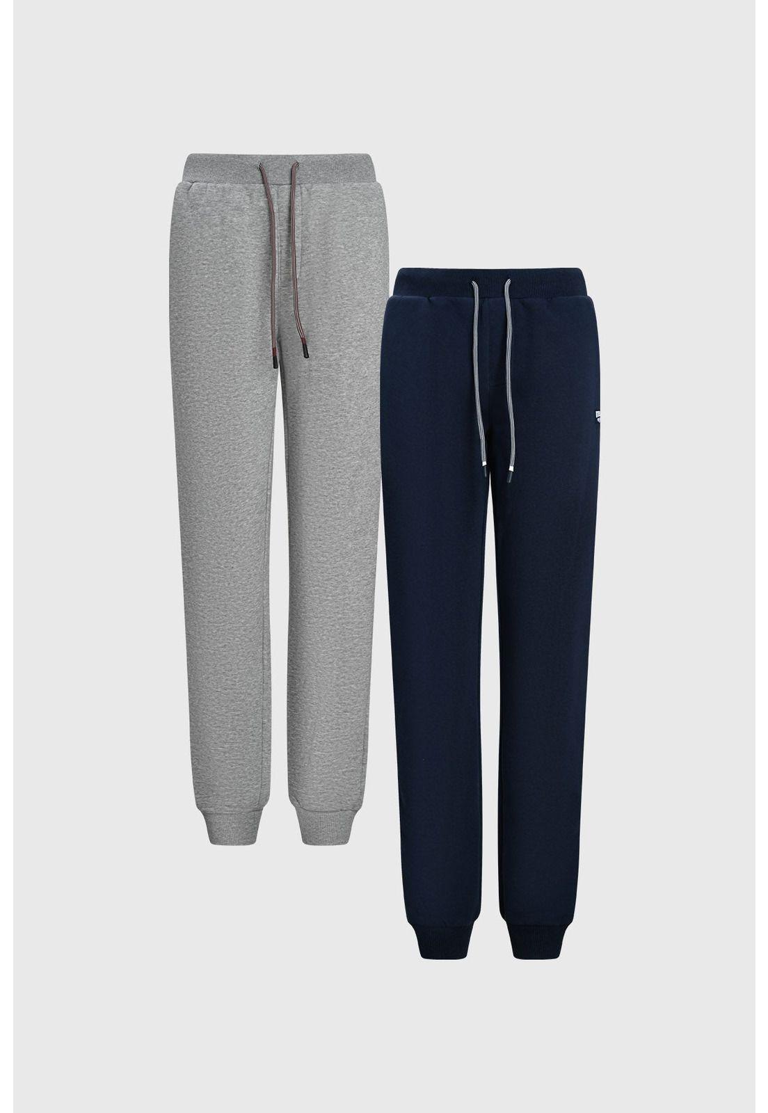 Pantalón Buzo Niño Bipack Teen Azul Oscuro-0