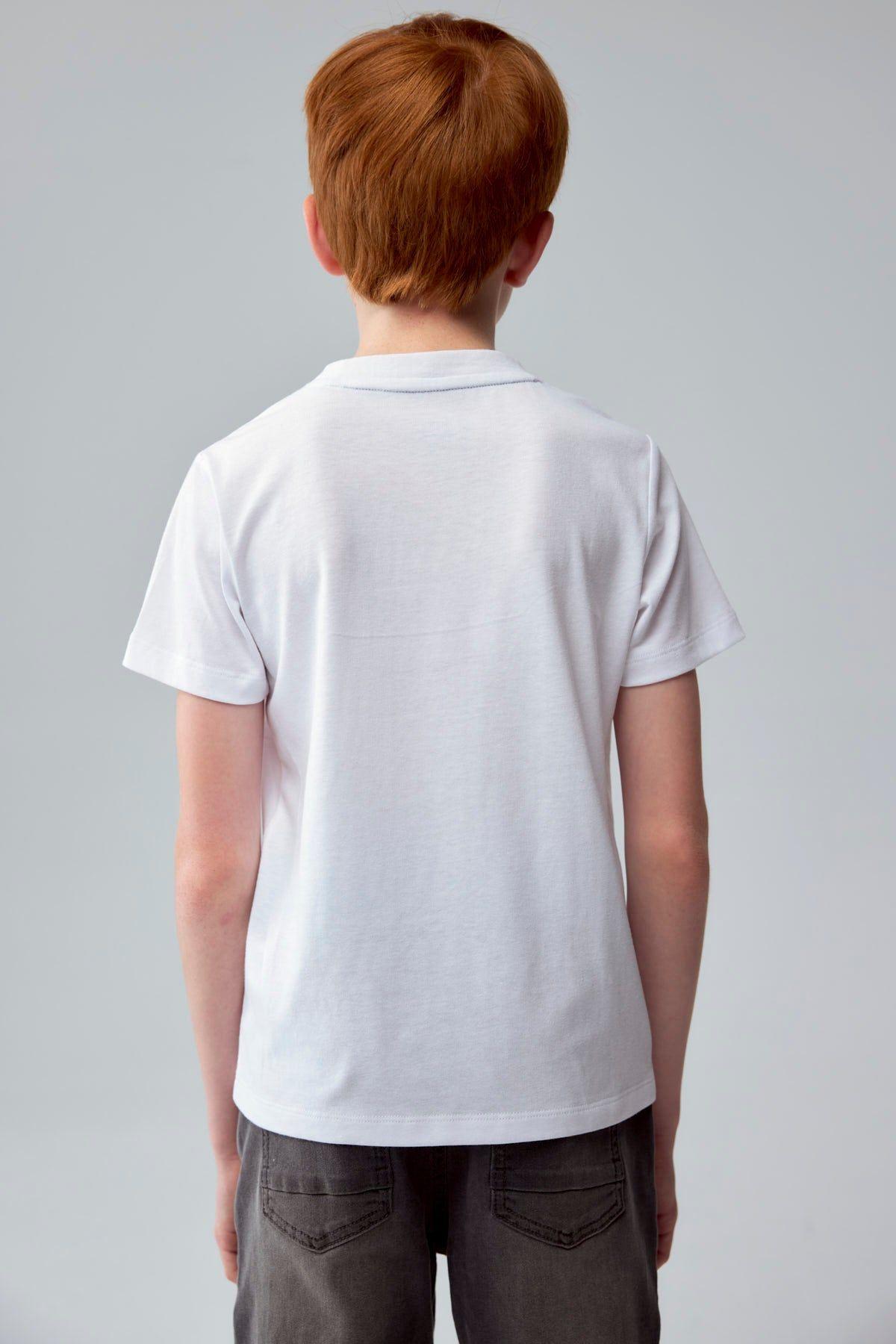 Polera Niño Bipack Blanco-2