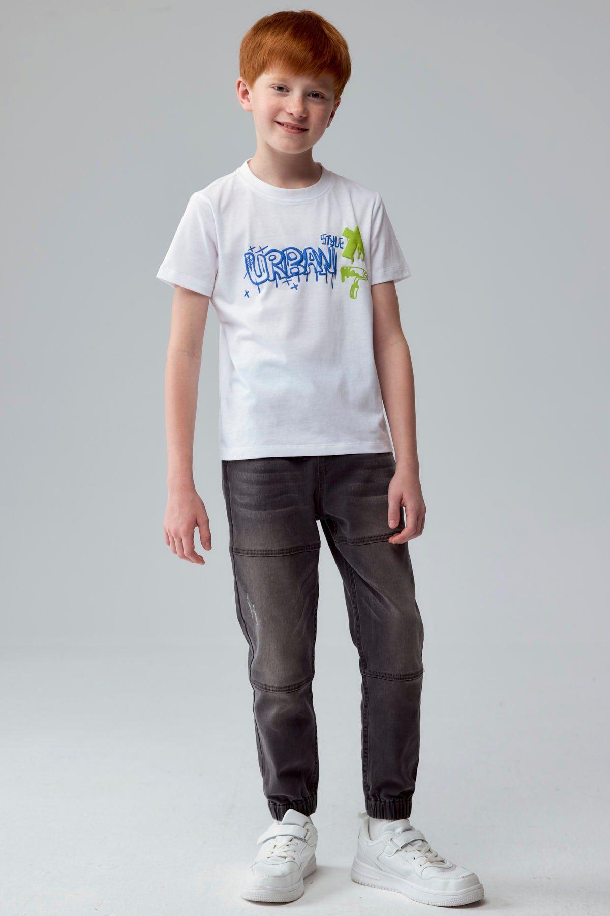 Polera Niño Bipack Blanco-5