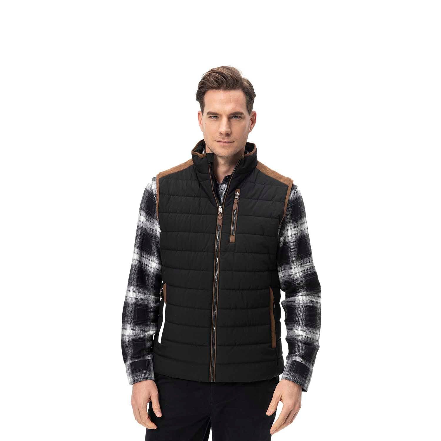 Parka Hombre Con Bolsillos Negro Fashion's Park-0