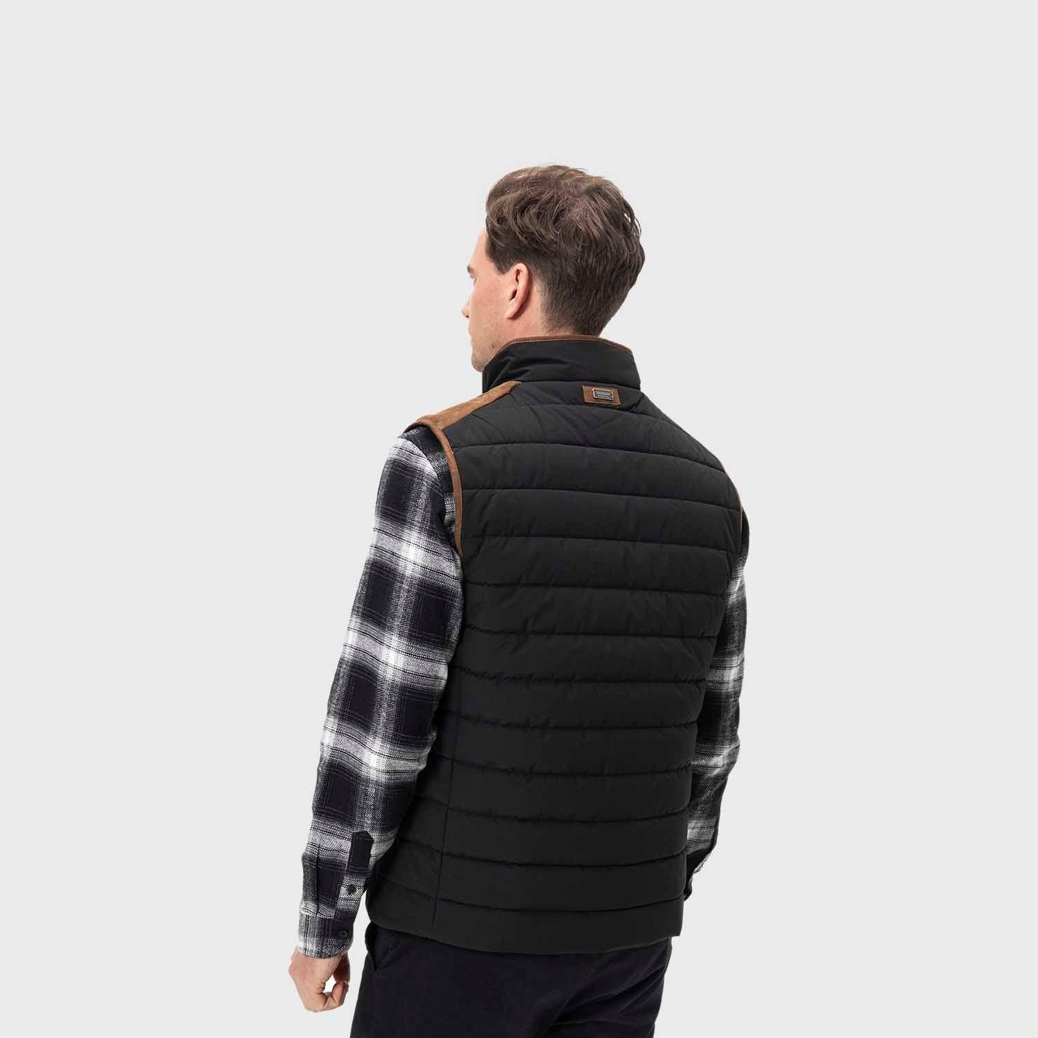 Parka Hombre Con Bolsillos Negro Fashion's Park-2