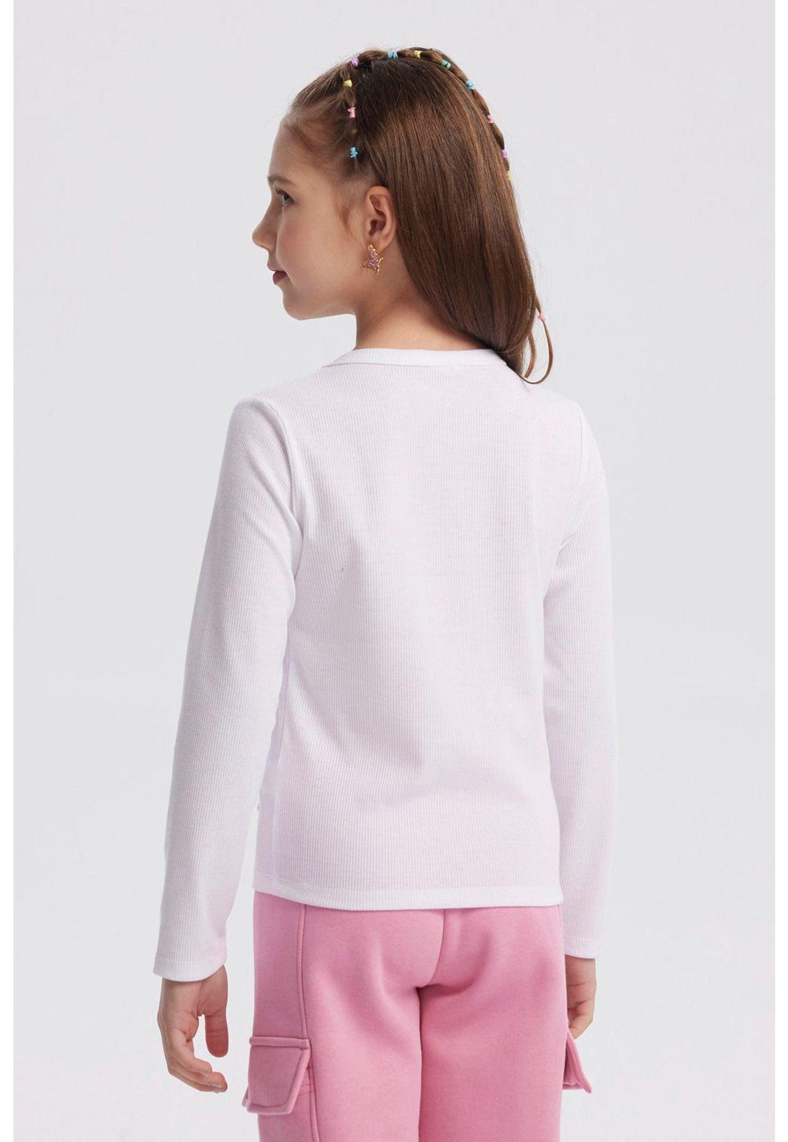 Polera Niña Slim Blanco - ll-2