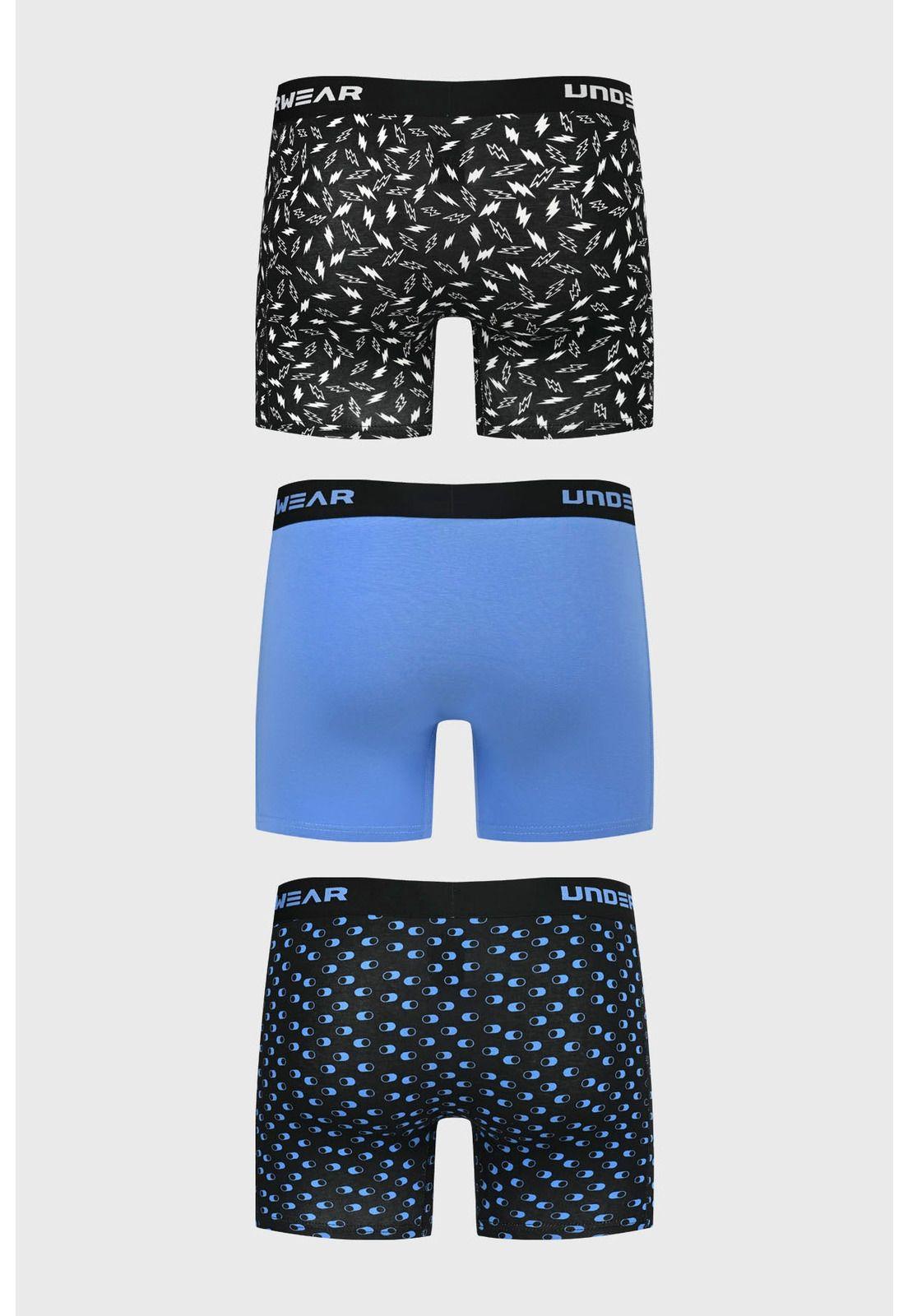 Bóxer Hombre Tripack Largo Calipso-1