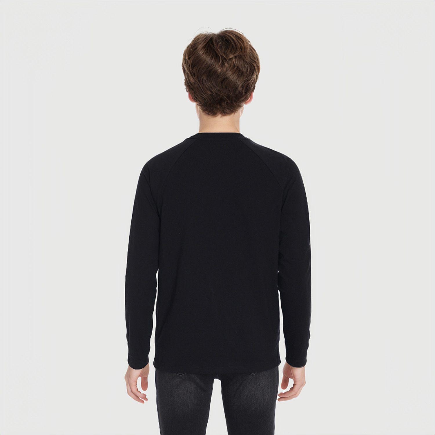 Polera Niño Print Negro-1