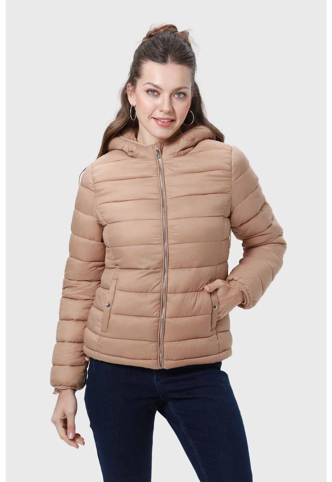 Parka Mujer Interior Chiporro Camel-0