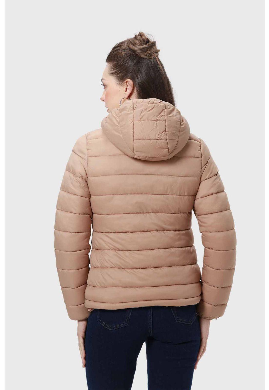 Parka Mujer Interior Chiporro Camel-2
