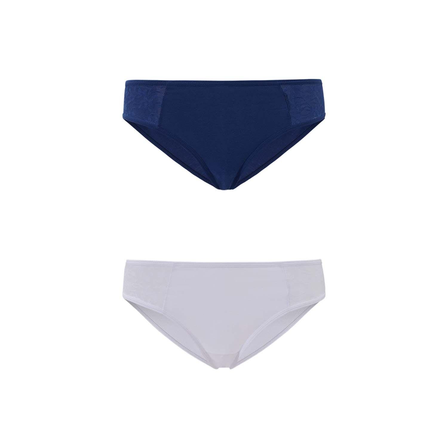 Calzón Mujer Bipack Pantaleta Blanco I Fashion's Park-0