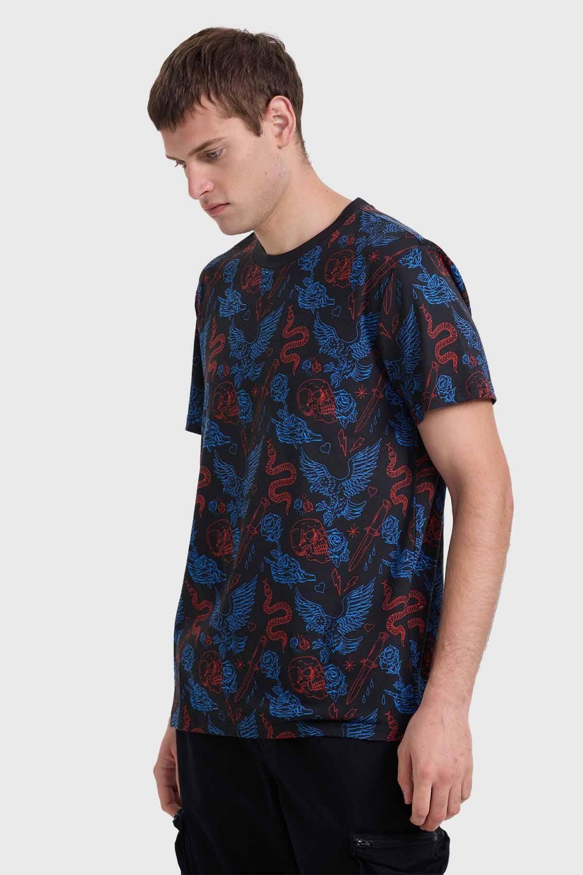 Polera Hombre Negro-1