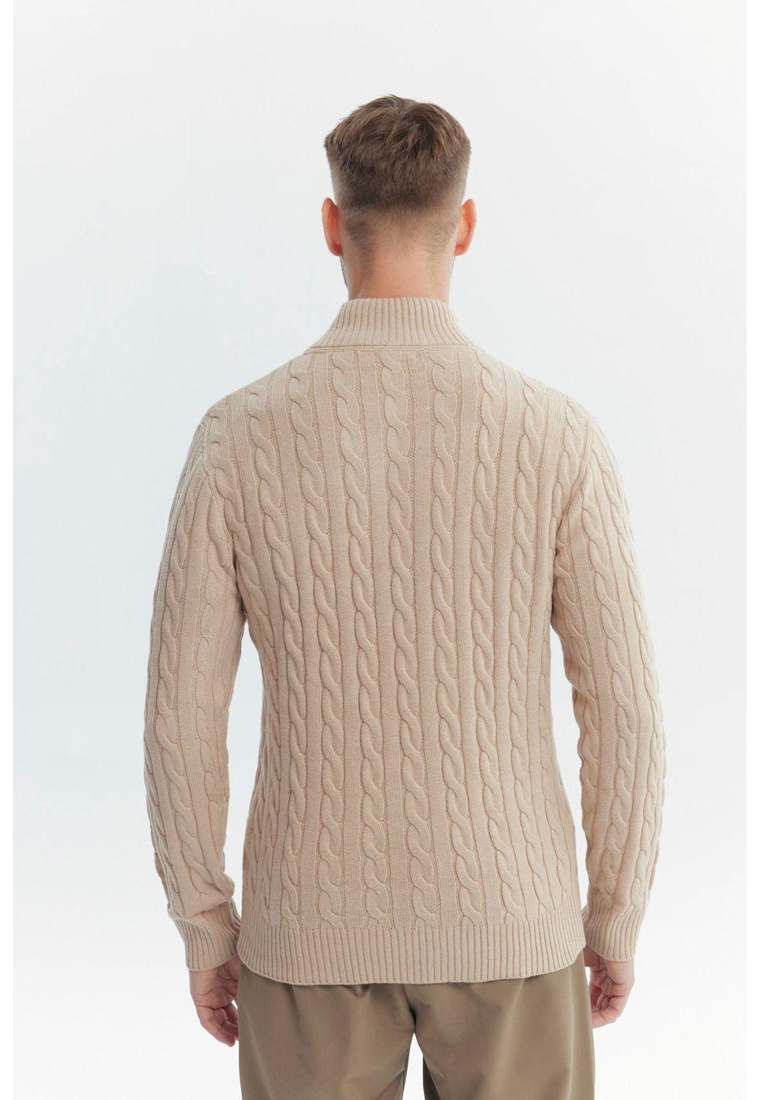 Sweater Hombre Slim Beige - ll-2
