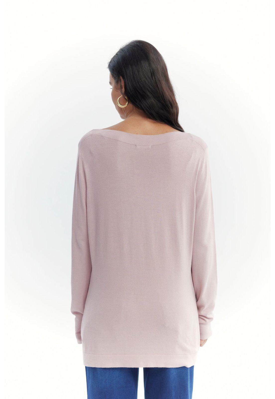 Sweater Mujer Regular Rosado - lll-2